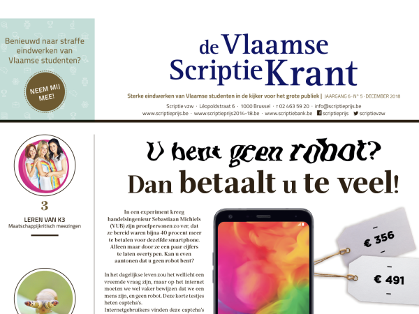 Vlaamse ScriptieKrant december 2018