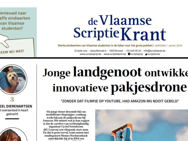 Vlaamse ScriptieKrant: ontdek de zomereditie!
