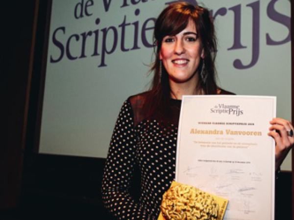 Alexandra Vanvooren wint 13e Vlaamse Scriptieprijs