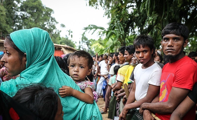 Rohingya op de vlucht voor geweld