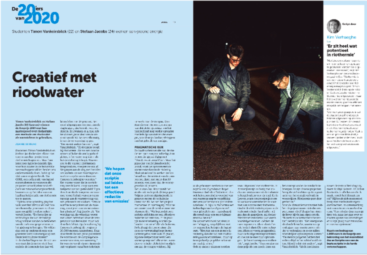 De Morgen riothermie eosprijs