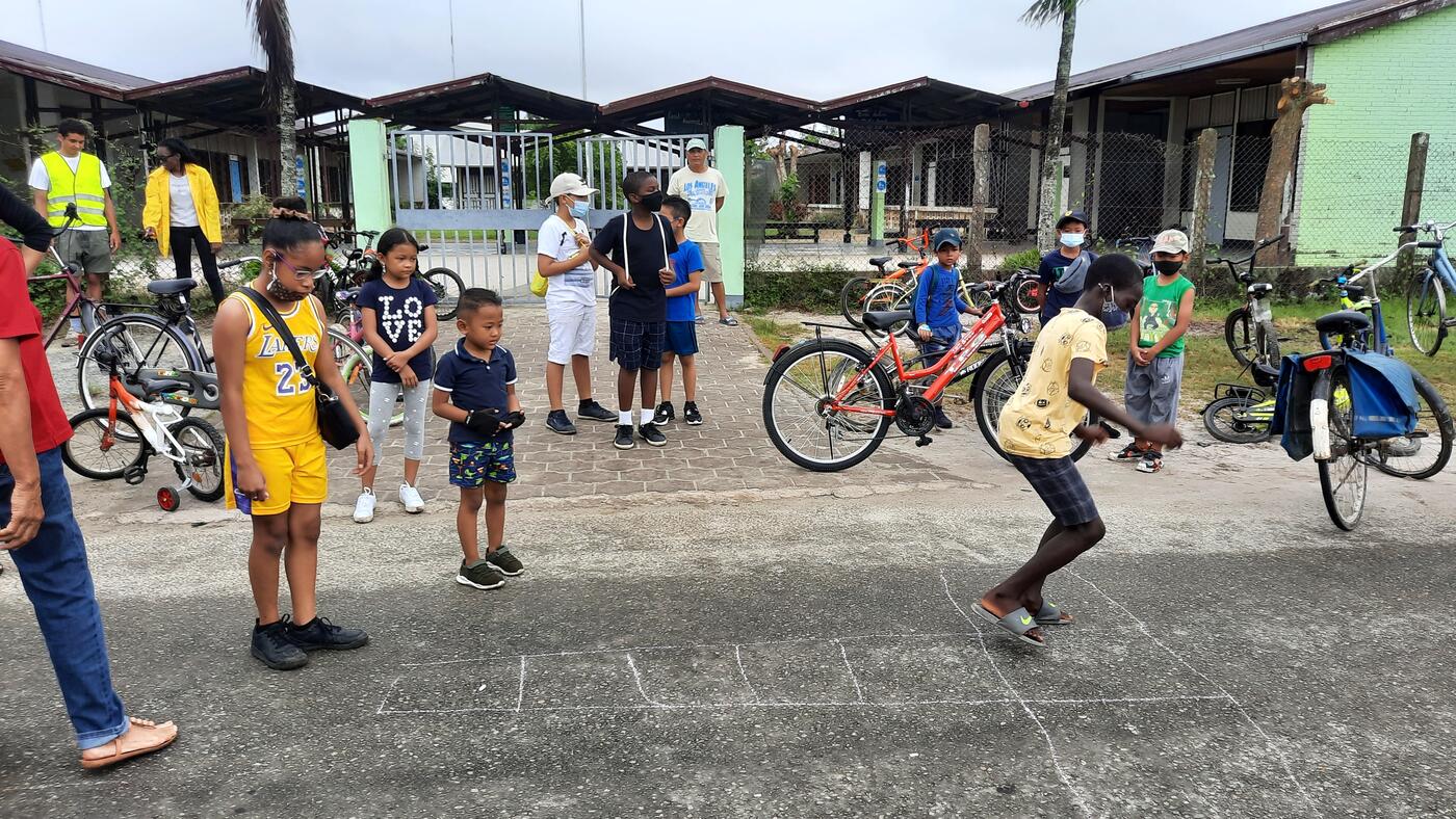 fietsen in suriname