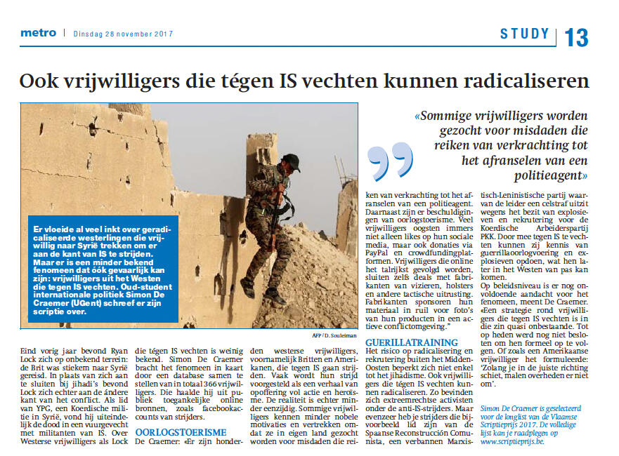 Strijders tégen IS.