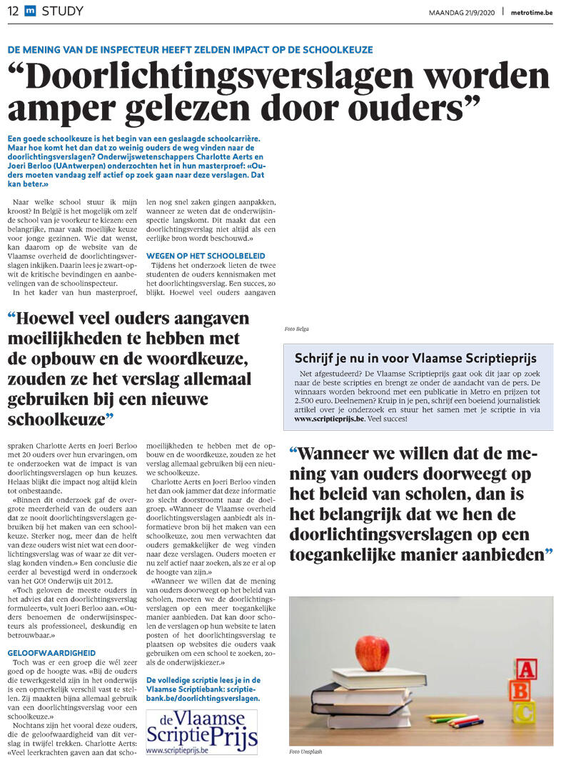 doorlichtingsverslagen
