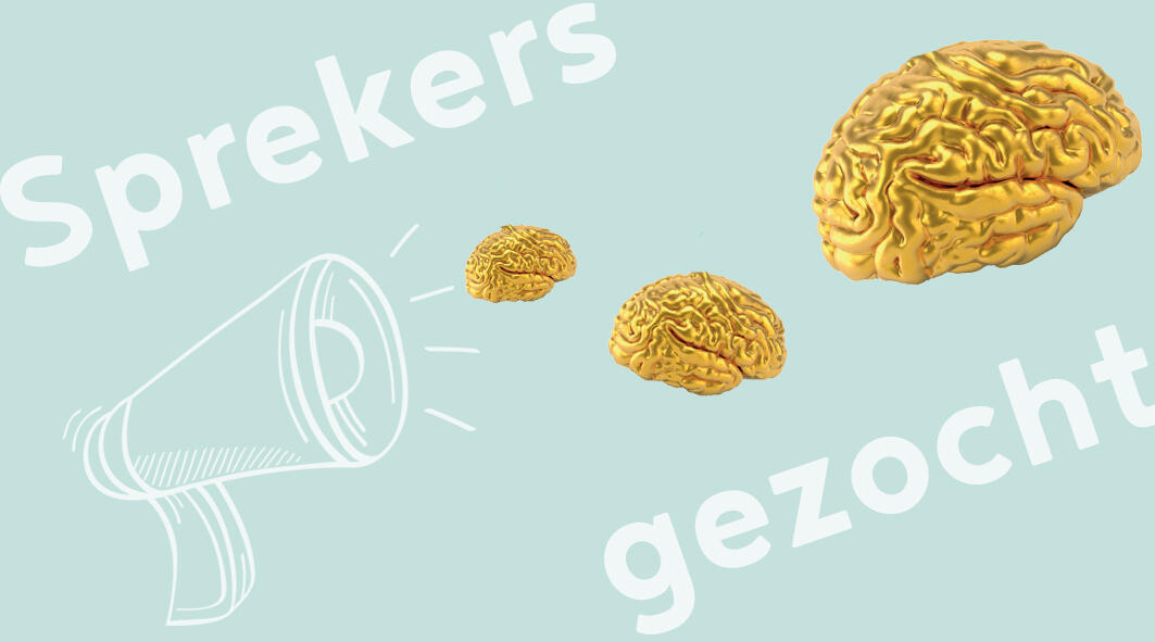 sprekers gezocht