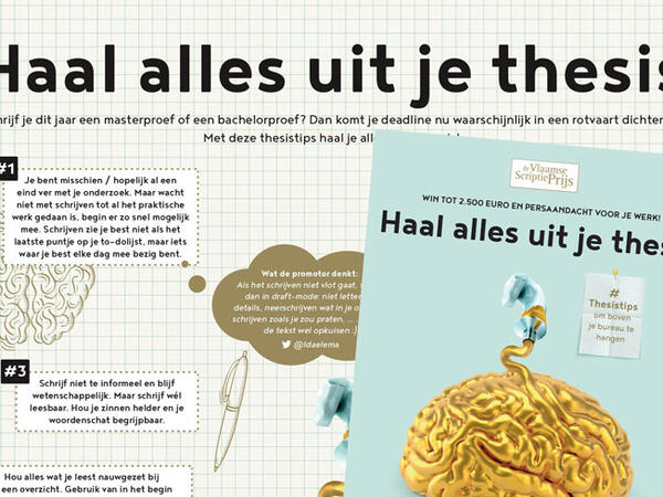 Haal alles uit je thesis