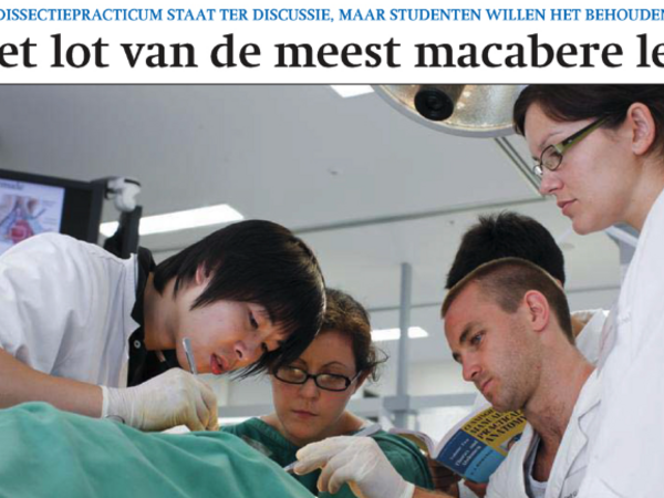 Dissectiepracticum geneeskunde