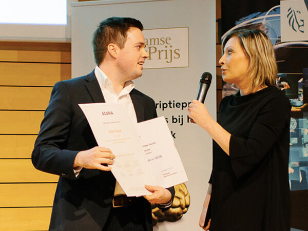 Nick Staut wint de Agoriaprijs 2019