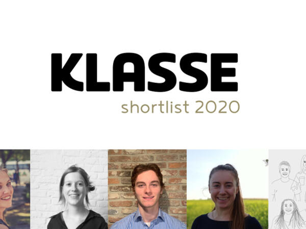 Shortlist Klasseprijs 2020