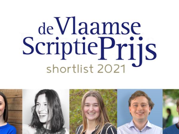 Shortlist Vlaamse Scriptieprijs 2021