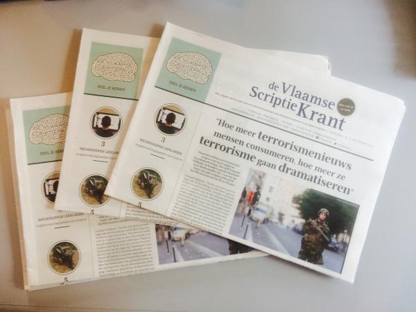 De nieuwe editie van de Vlaamse ScriptieKrant is uit!