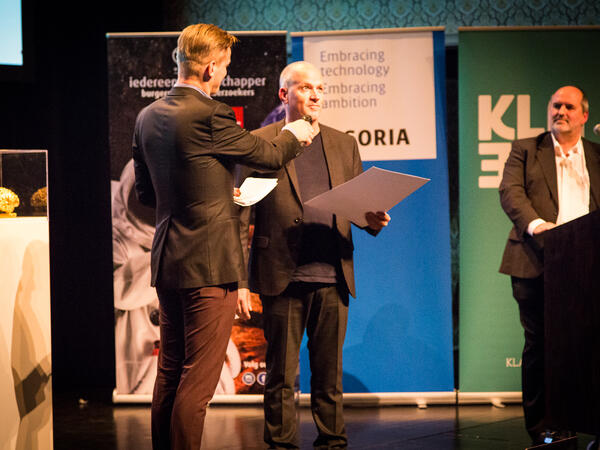 Bachelorprijs 2017 gaat naar Frank de Jong (Odisee)